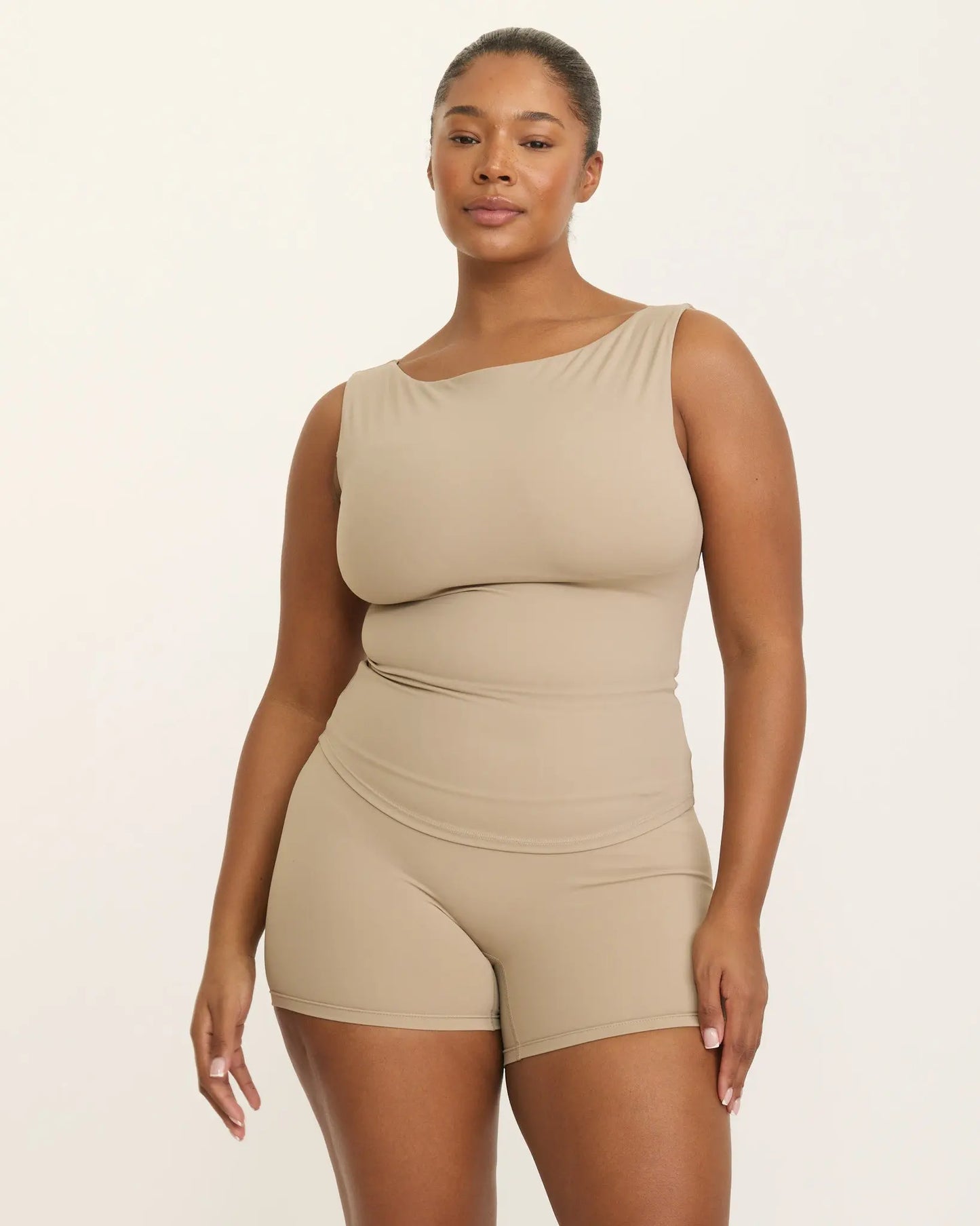 Belle Shorts - Nude