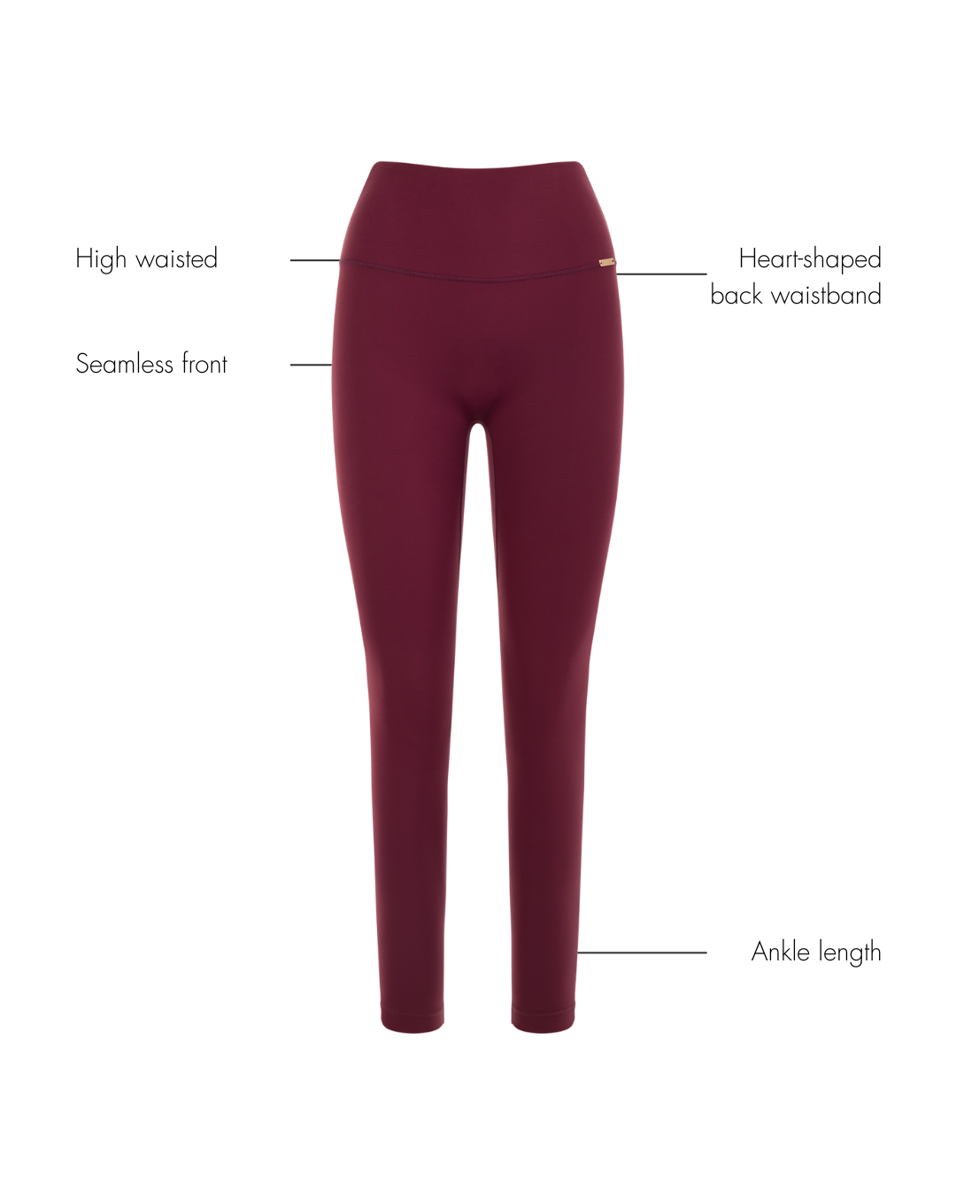 Bonita Leggings - Cherry