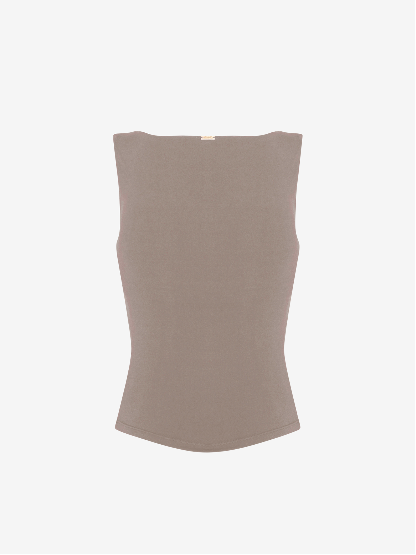 Karolina Boatneck Top - Nude