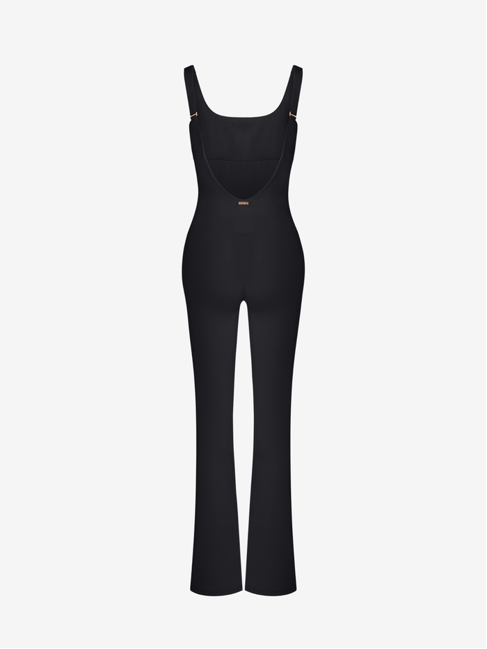 Anastasia Flared Leg Jumpsuit - Black