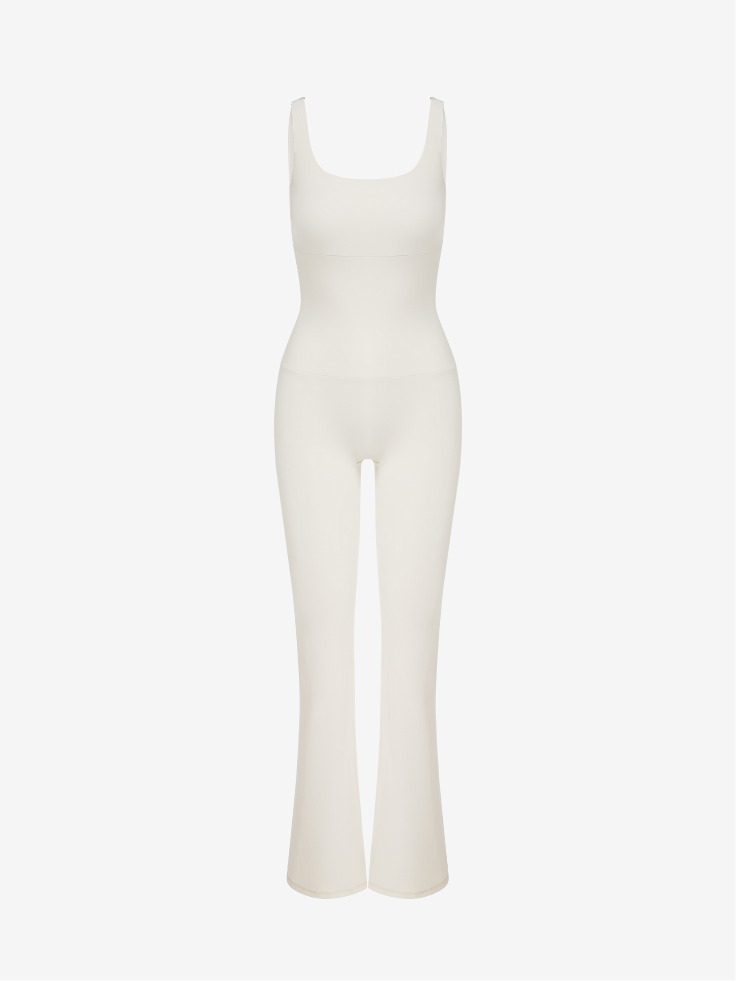 Anastasia Flared Leg Jumpsuit - Ivory