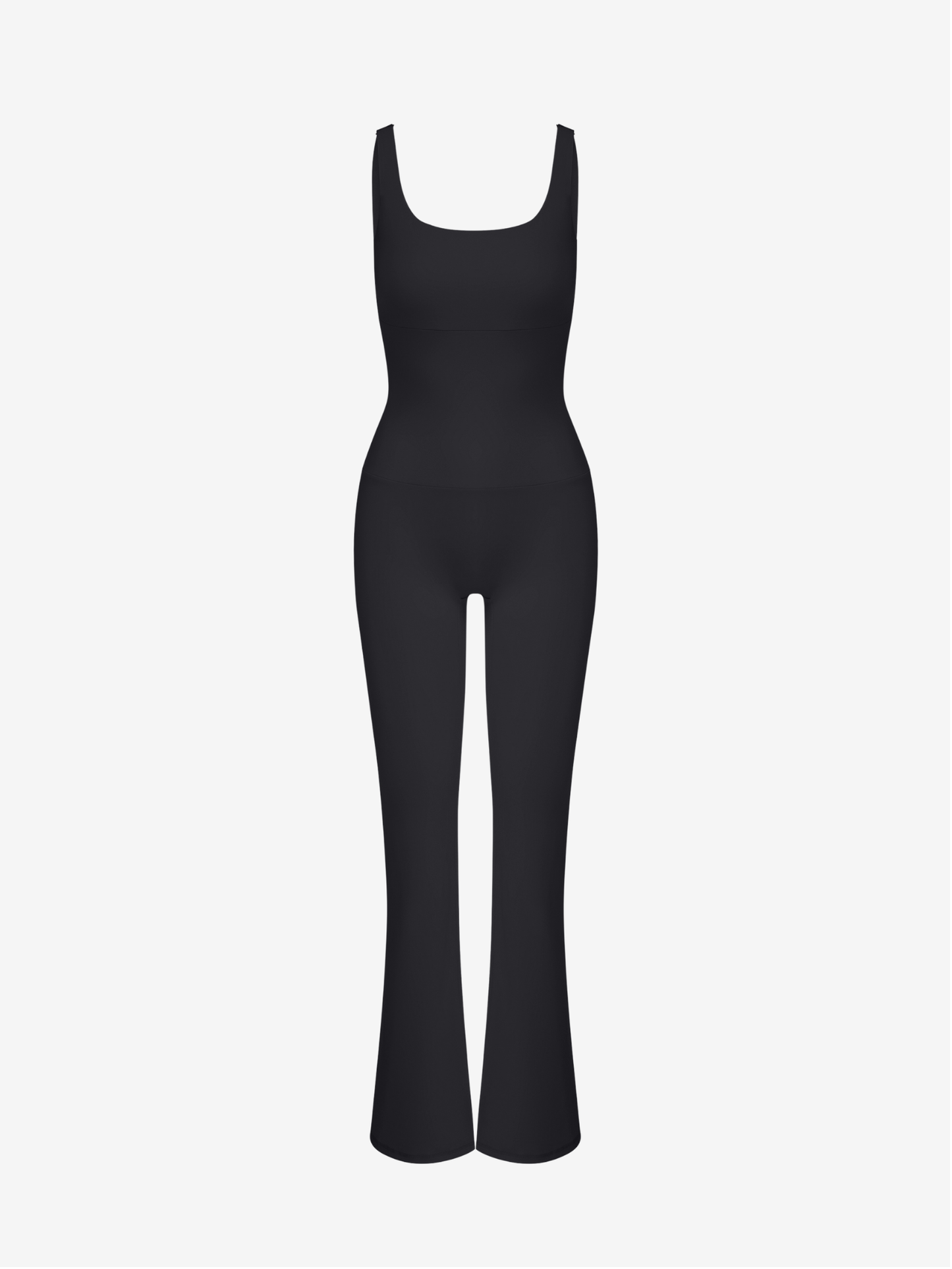 Anastasia Flared Leg Jumpsuit - Black