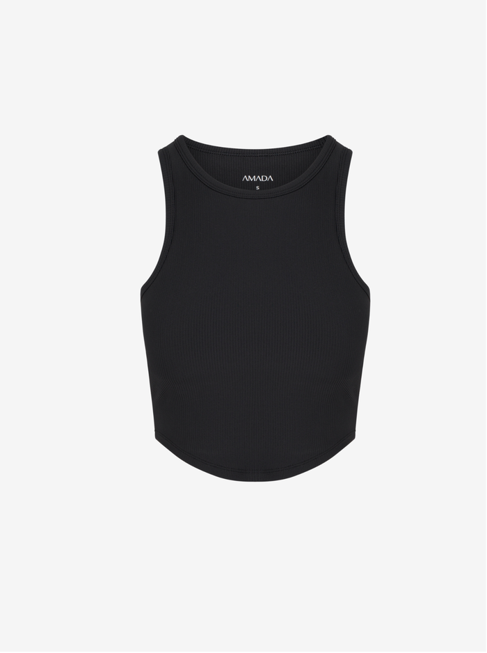 Alma Racerback Top - Black