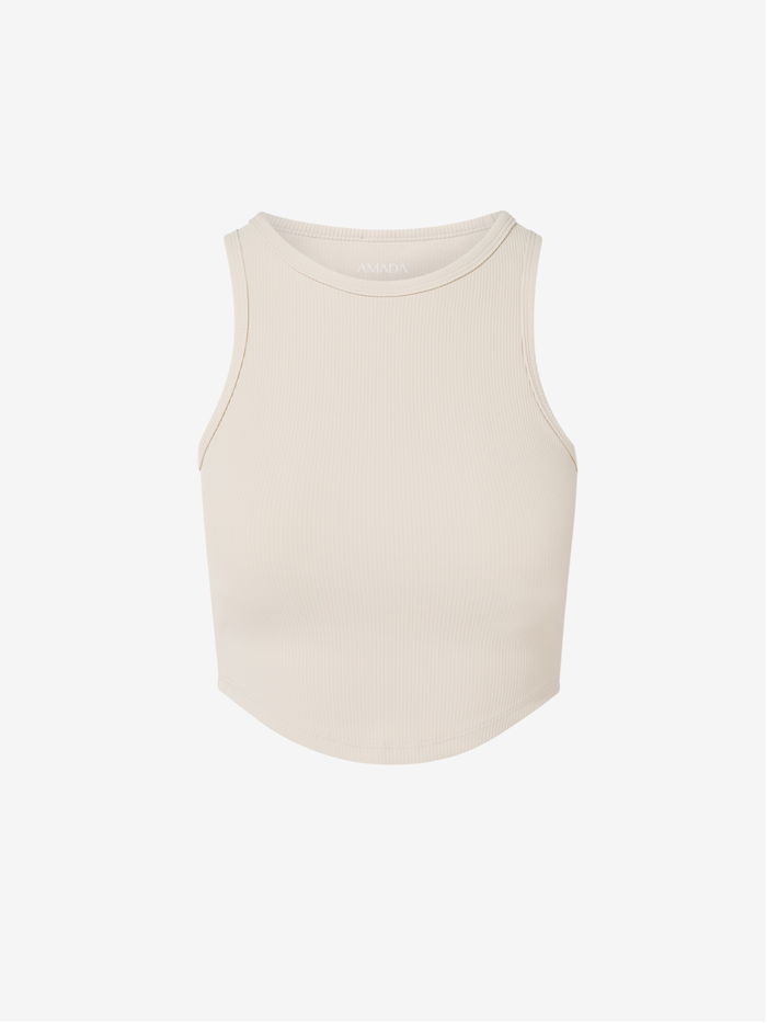 Alma Racerback Top - Cream