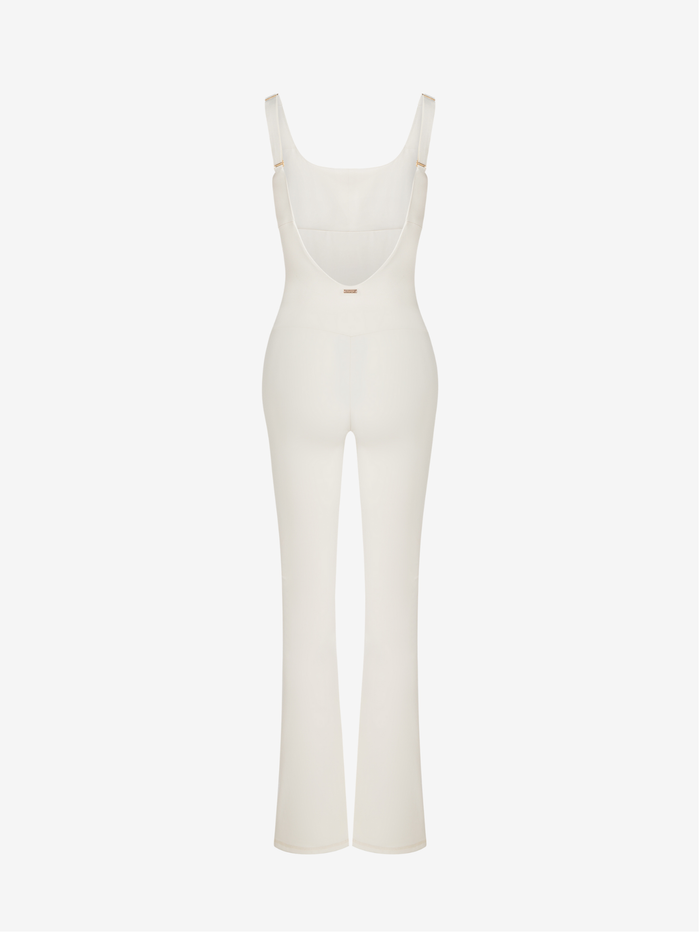 Anastasia Flared Leg Jumpsuit - Ivory