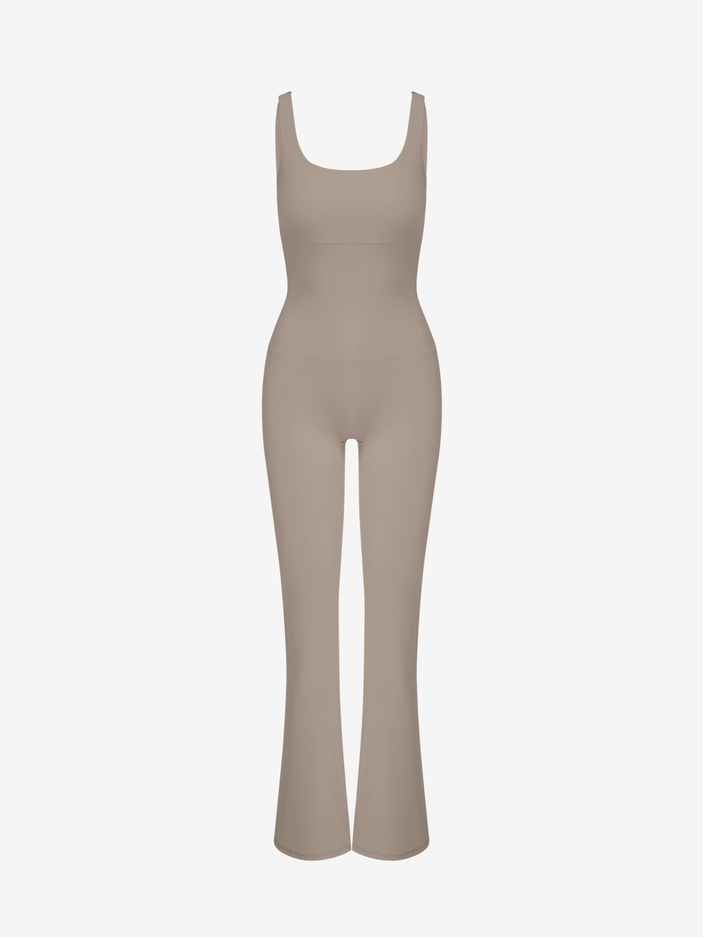 Anastasia Flared Leg Jumpsuit - Nude
