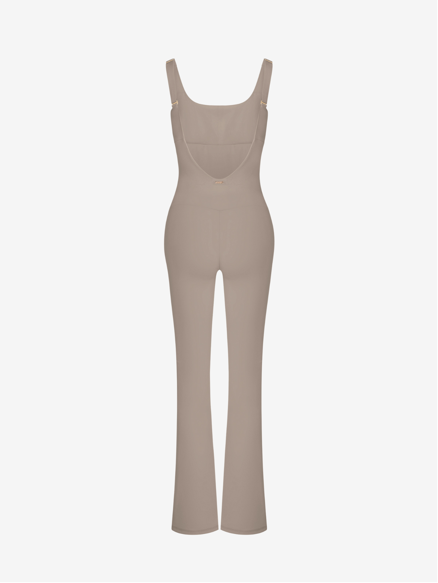 Anastasia Flared Leg Jumpsuit - Nude