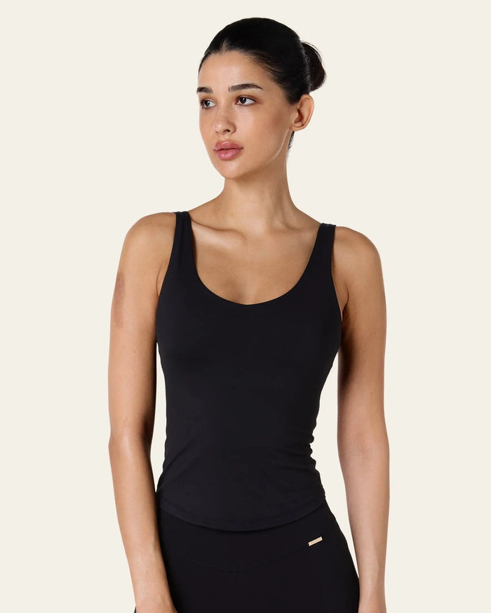 Anya V- Neck Top - Black
