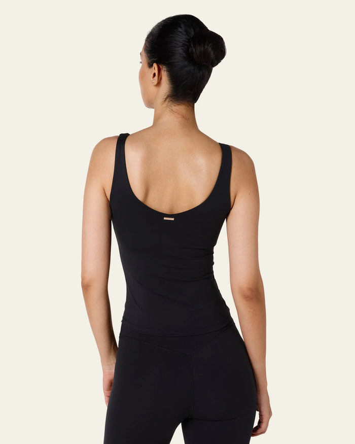 Anya V- Neck Top - Black