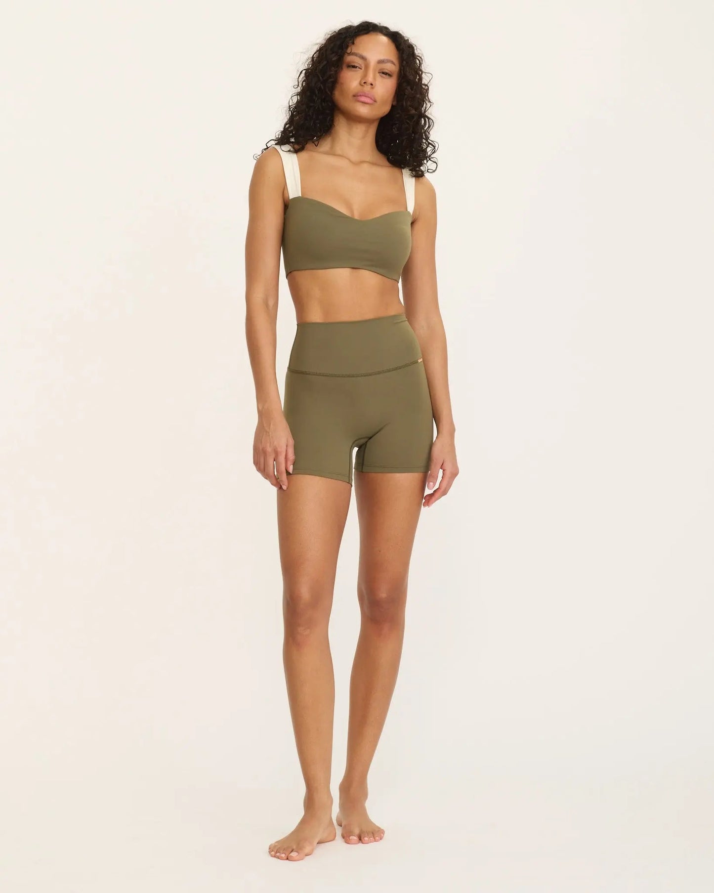 Belle Shorts - Alpine Moss