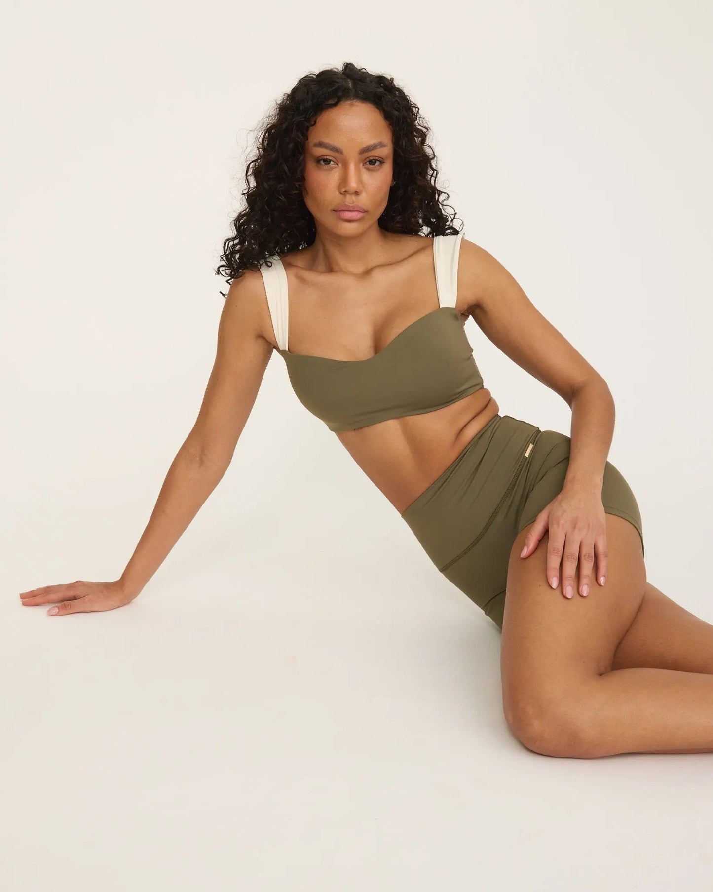Belle Shorts - Alpine Moss