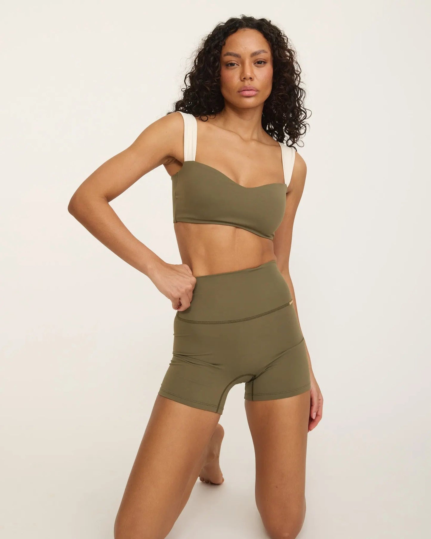 Belle Shorts - Alpine Moss