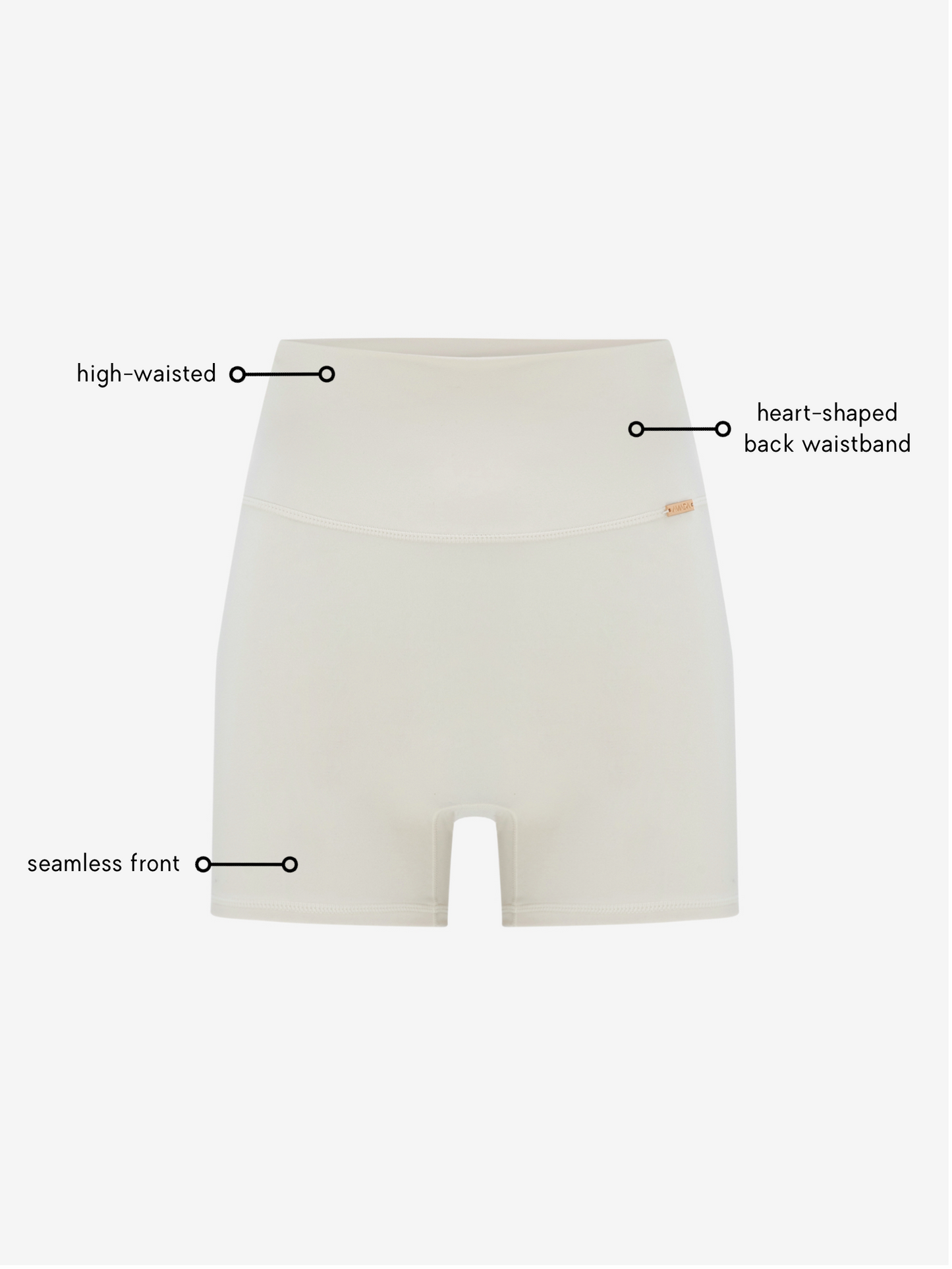 Belle Shorts - Ivory