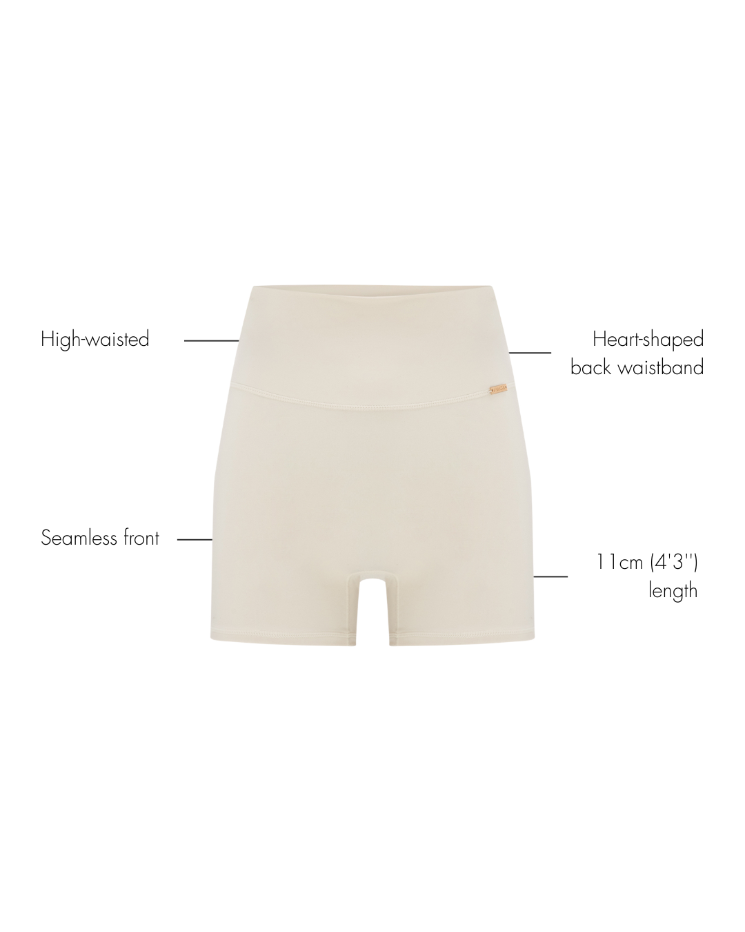 Belle Shorts - Ivory