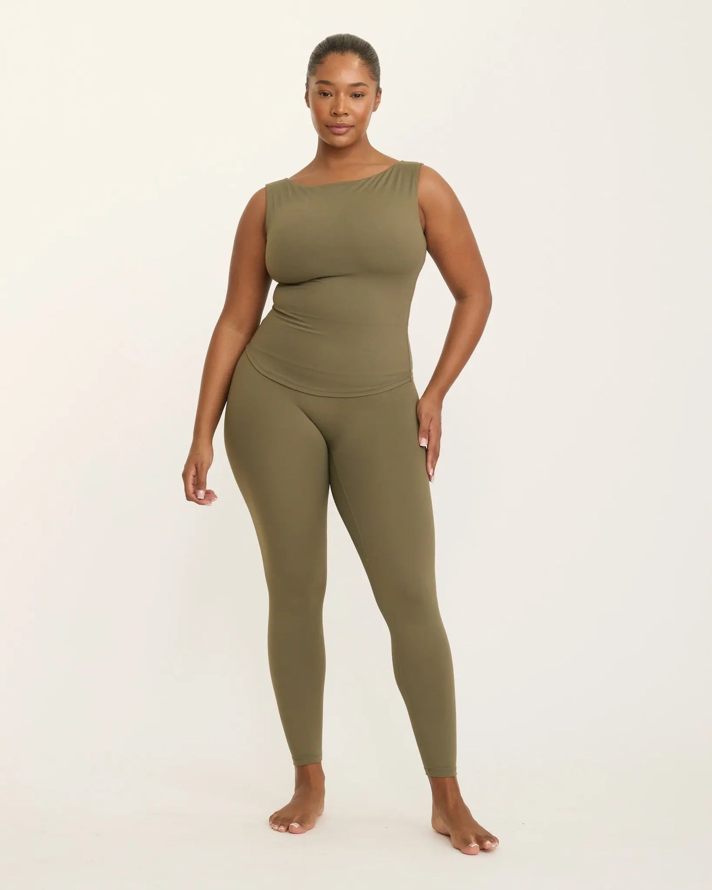 Bonita Leggings - Alpine Moss