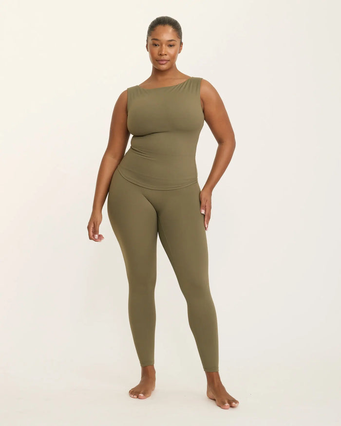 Bonita Leggings - Alpine Moss