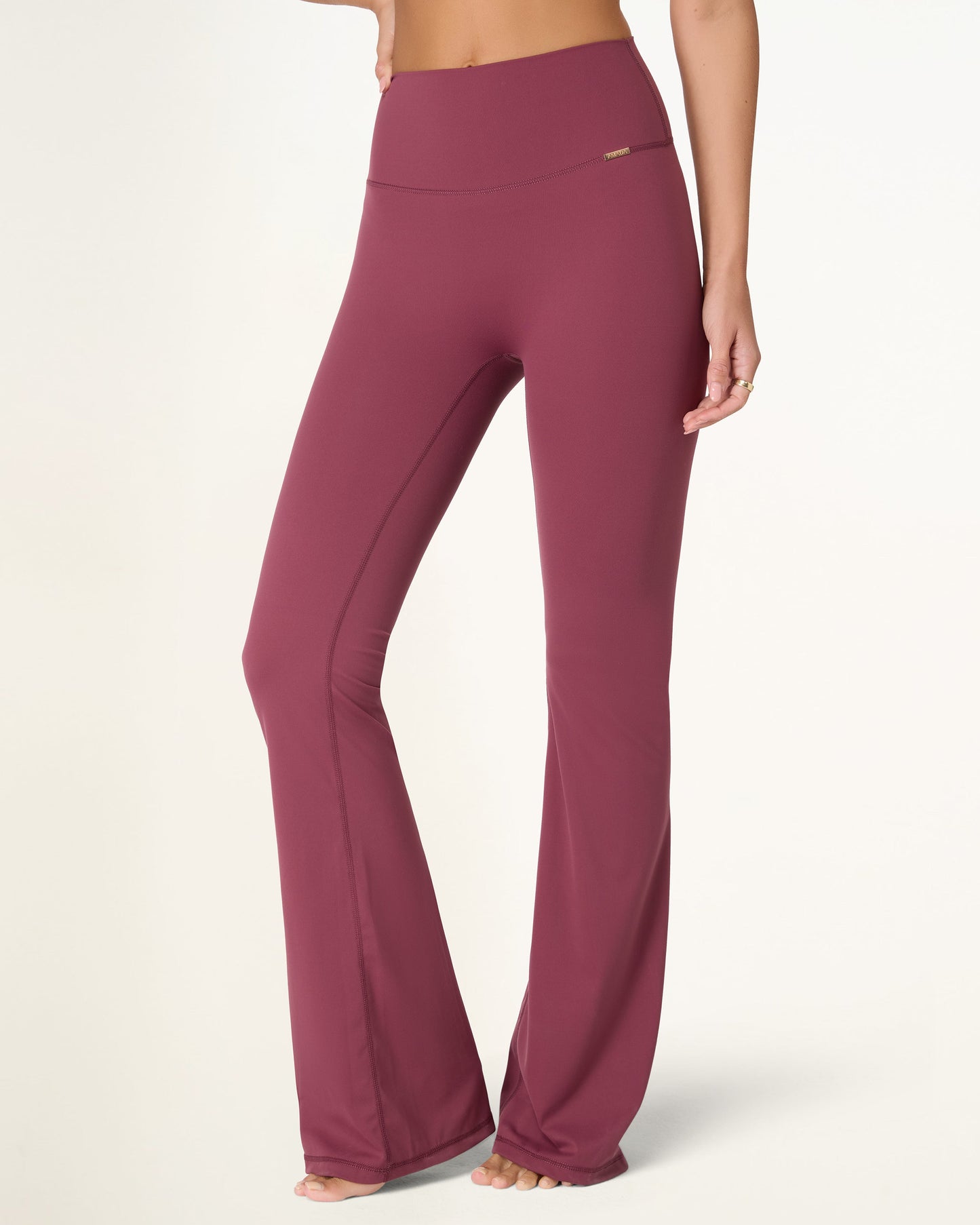 Camilla Flare Leggings - Cherry