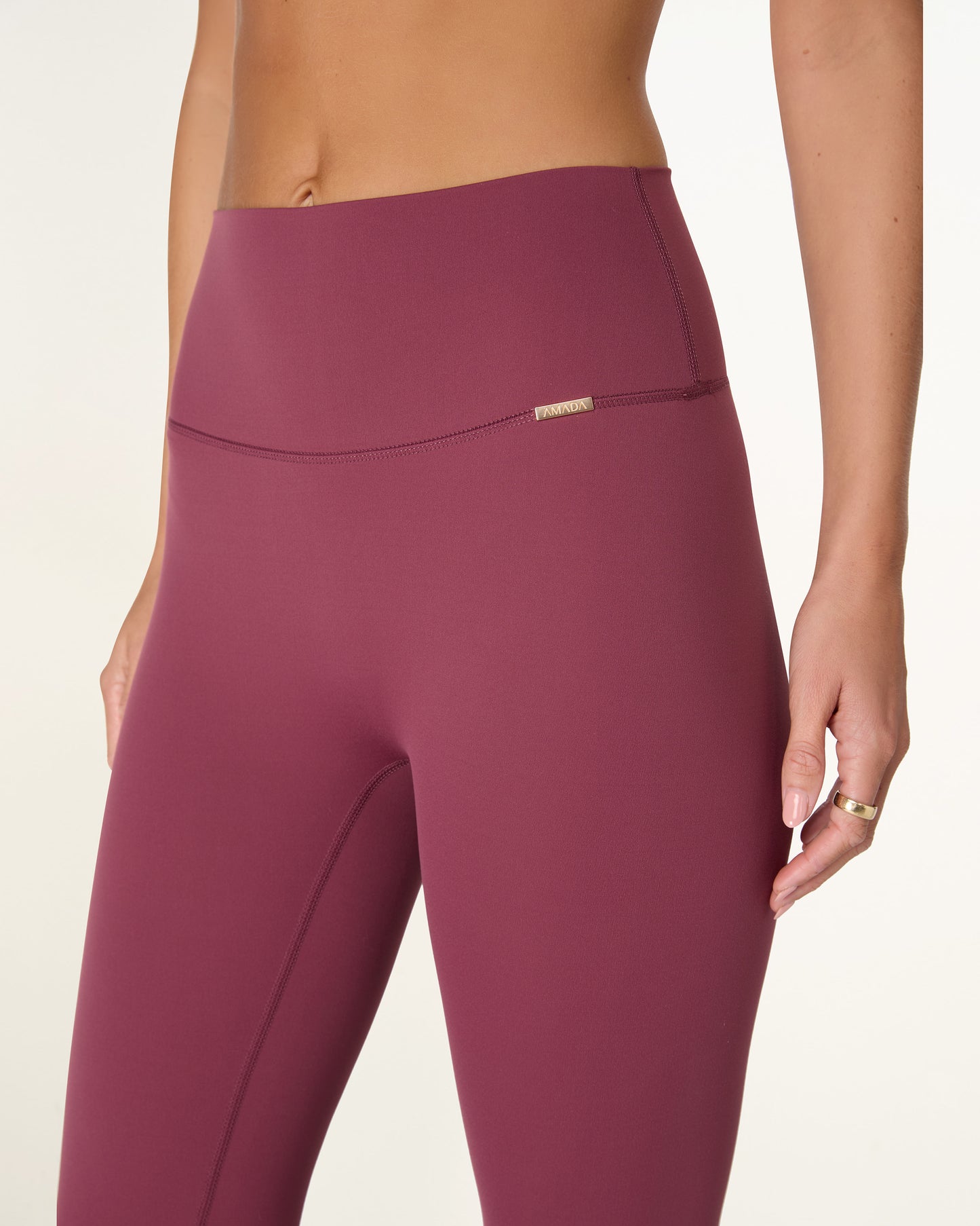 Camilla Flare Leggings - Cherry