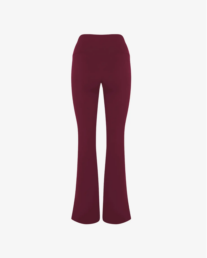 Camilla Flare Leggings - Cherry