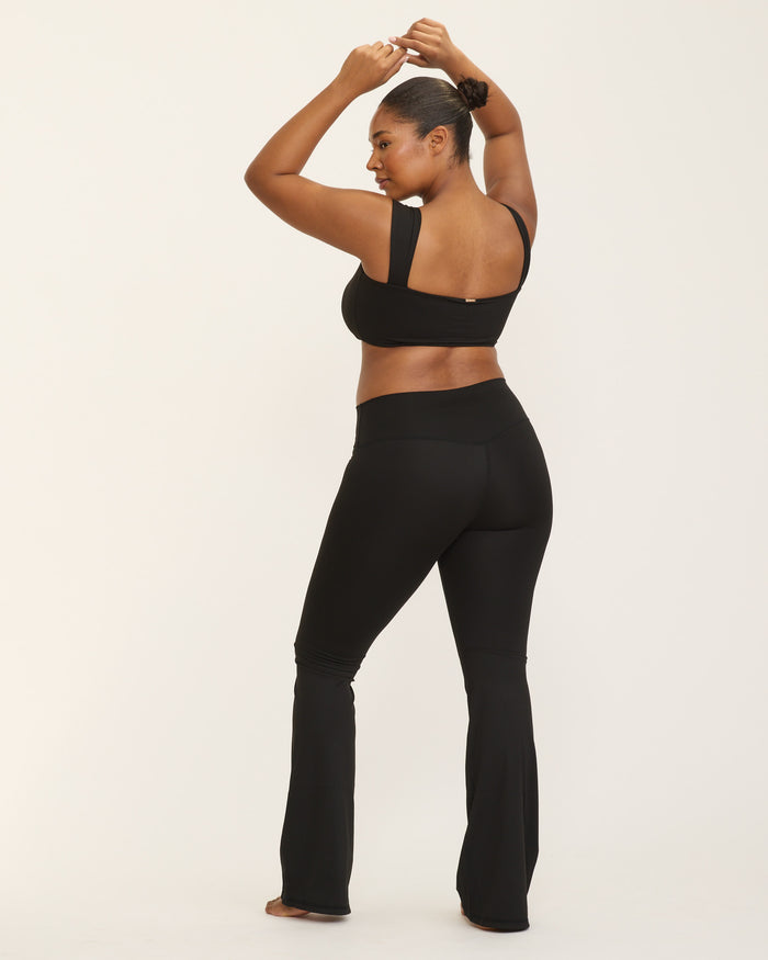Camilla Flare Leggings - Black