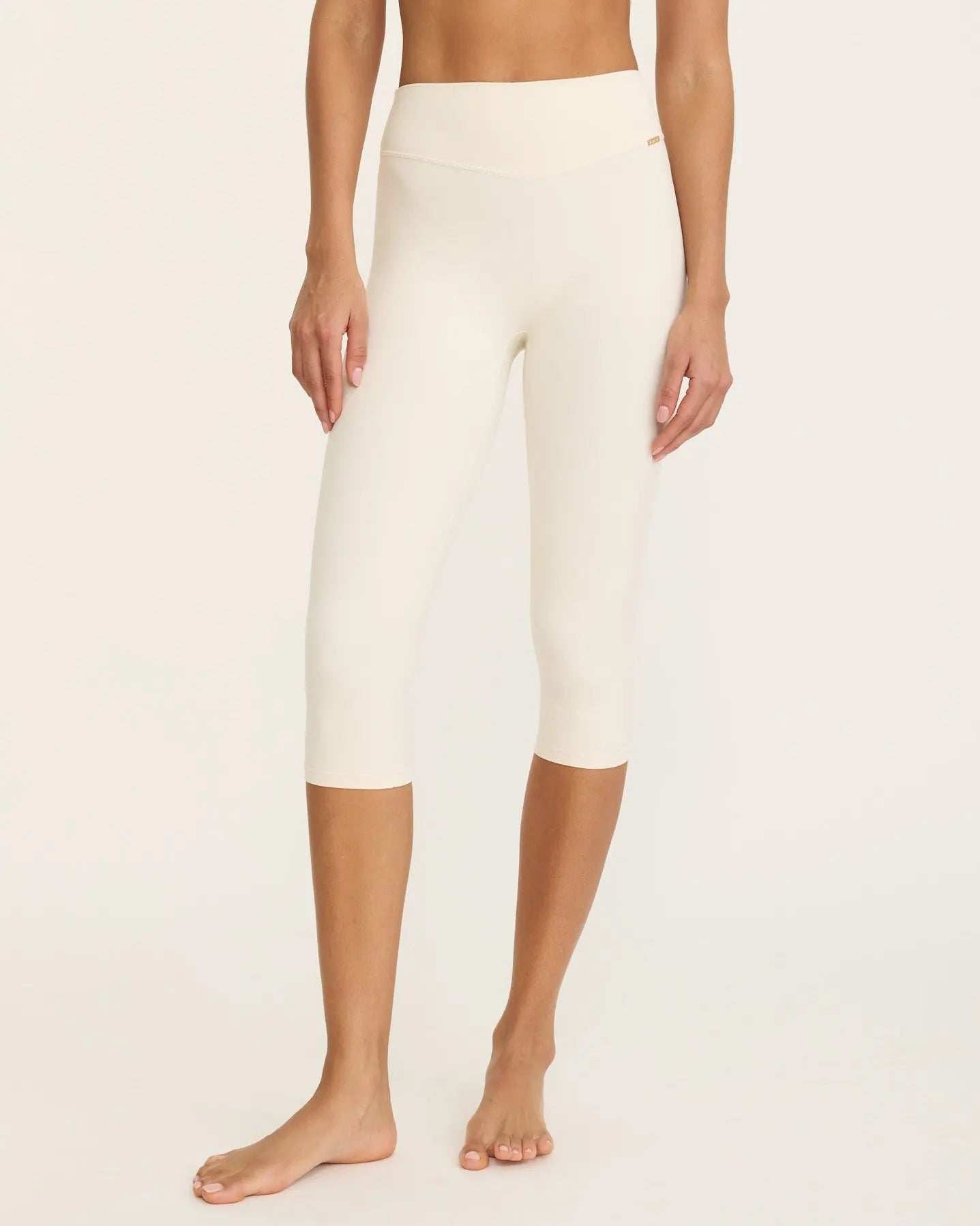 Capri Leggings - Ivory