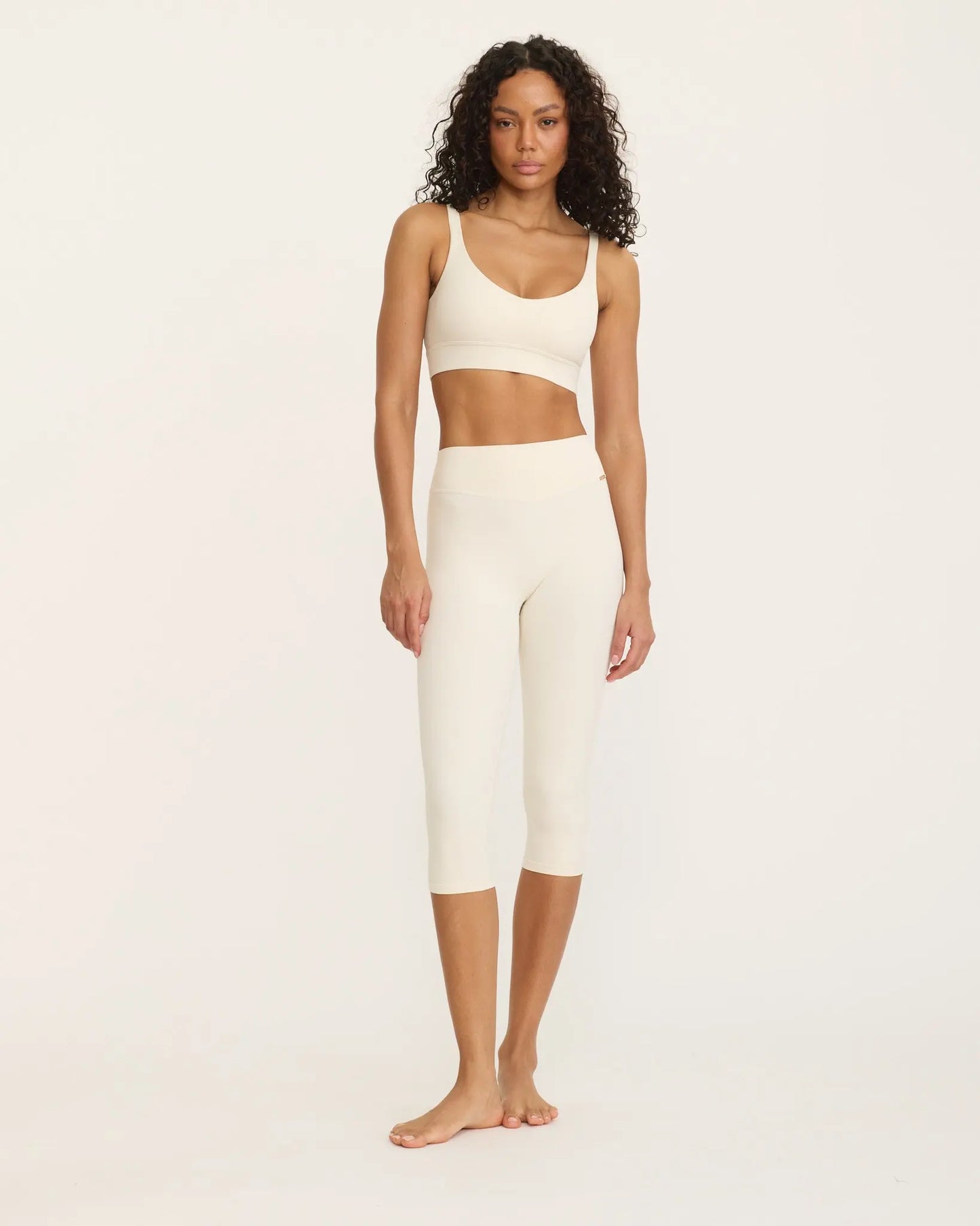 Capri Leggings - Ivory