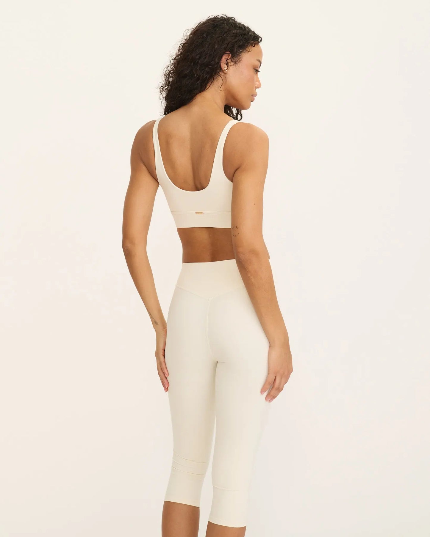 Capri Leggings - Ivory