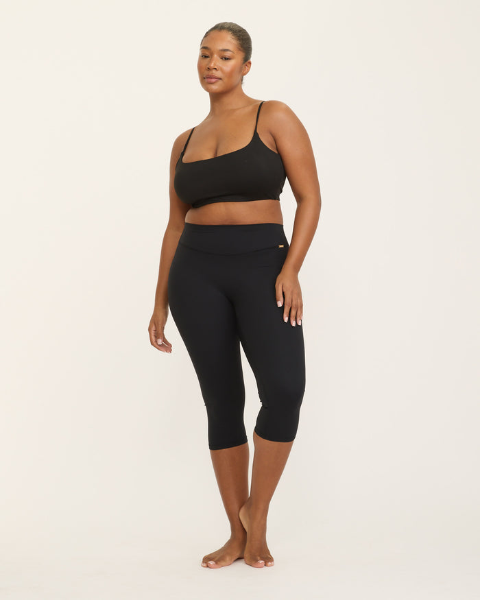 Capri Leggings - Black