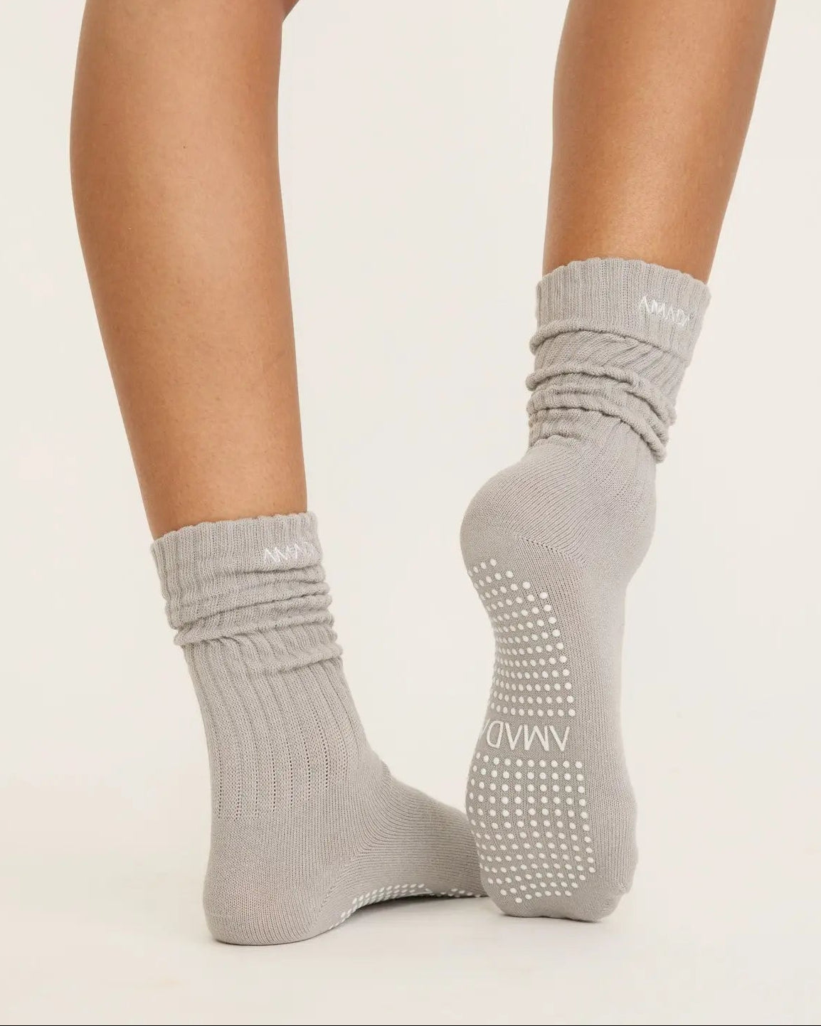 Crow Grip Socks - Grey