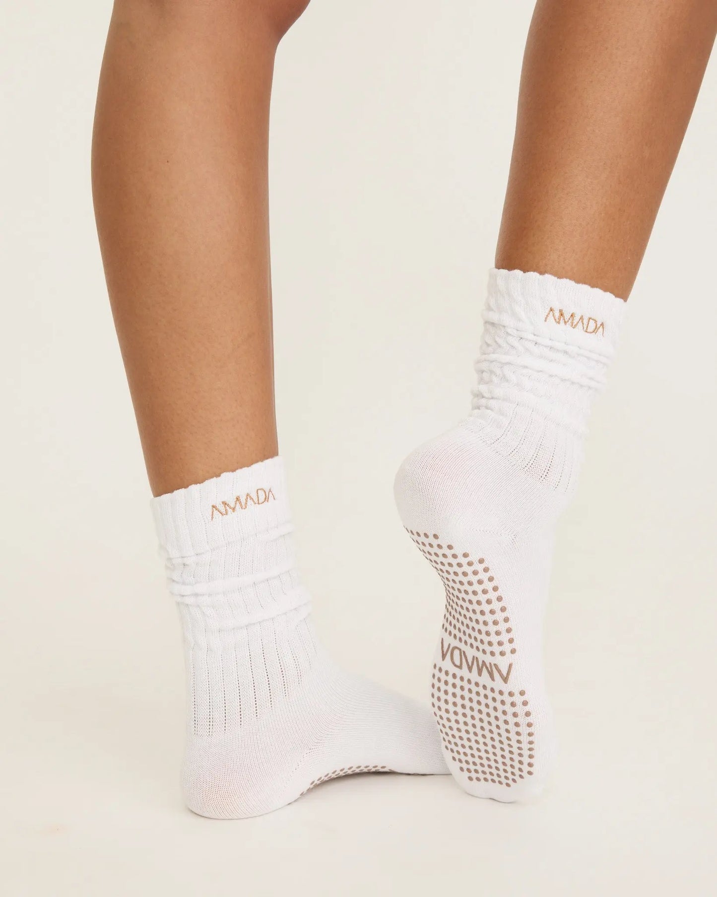 Crow Grip Socks - White