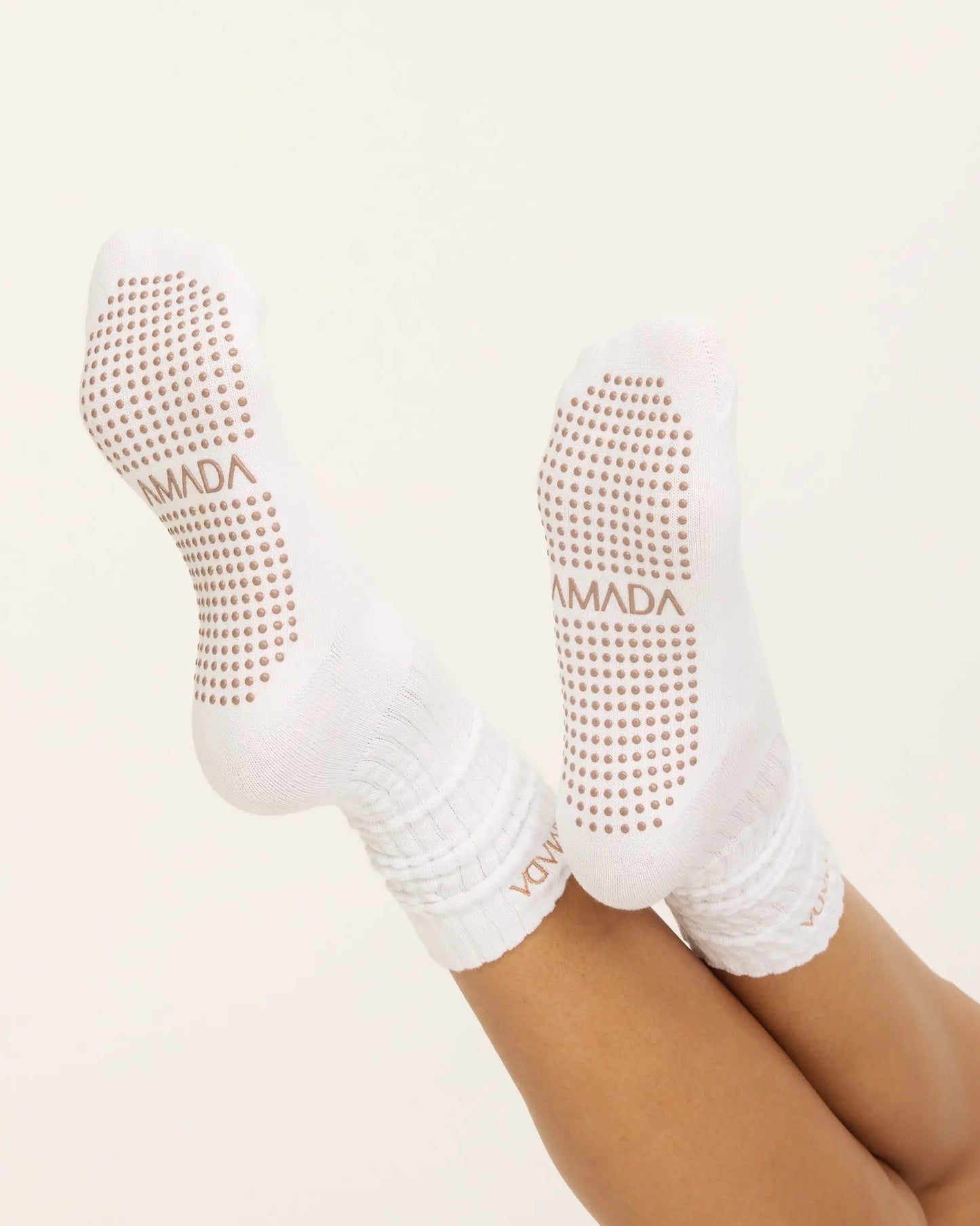 Crow Grip Socks - White