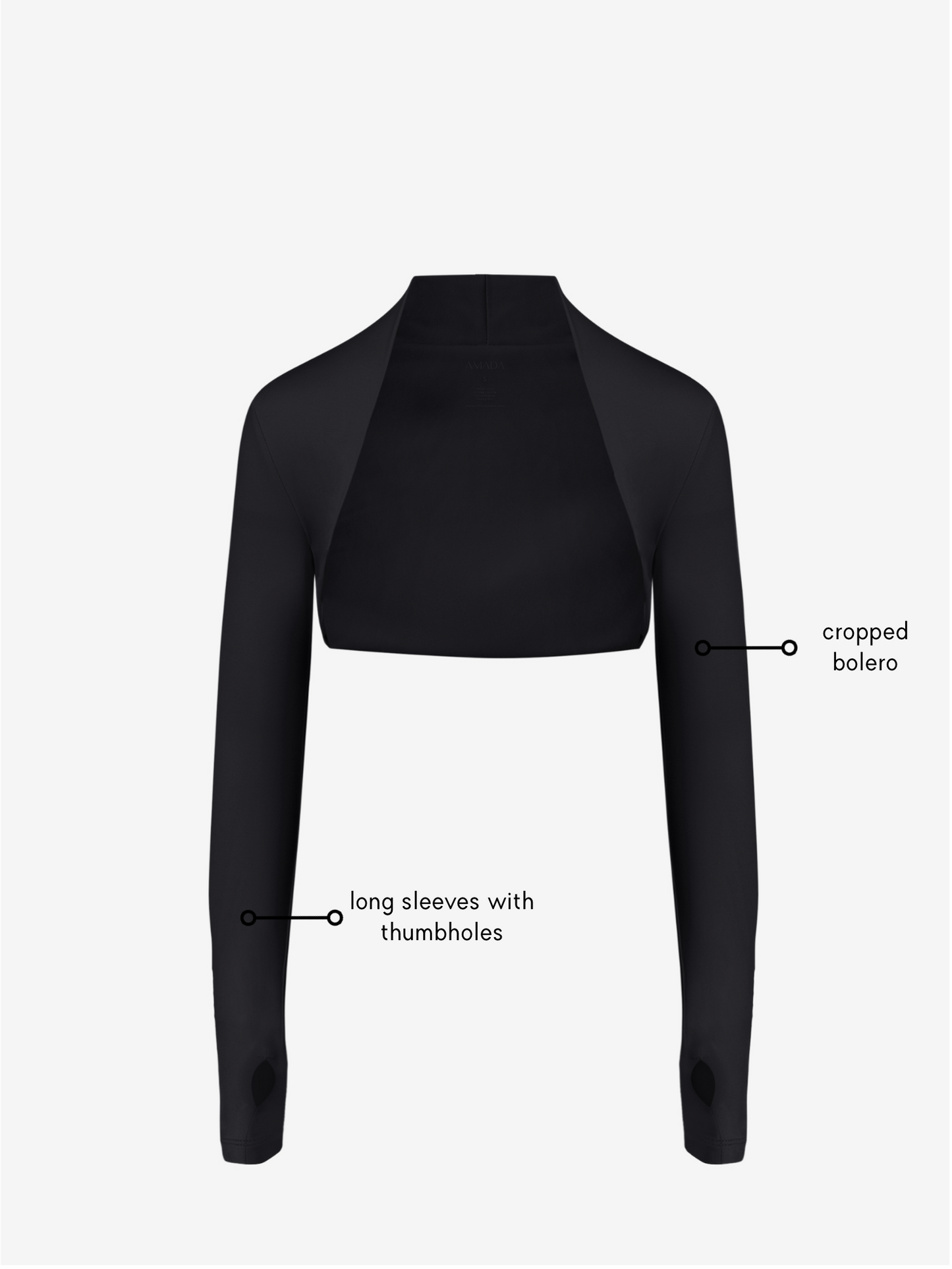 Elena Bolero - Black