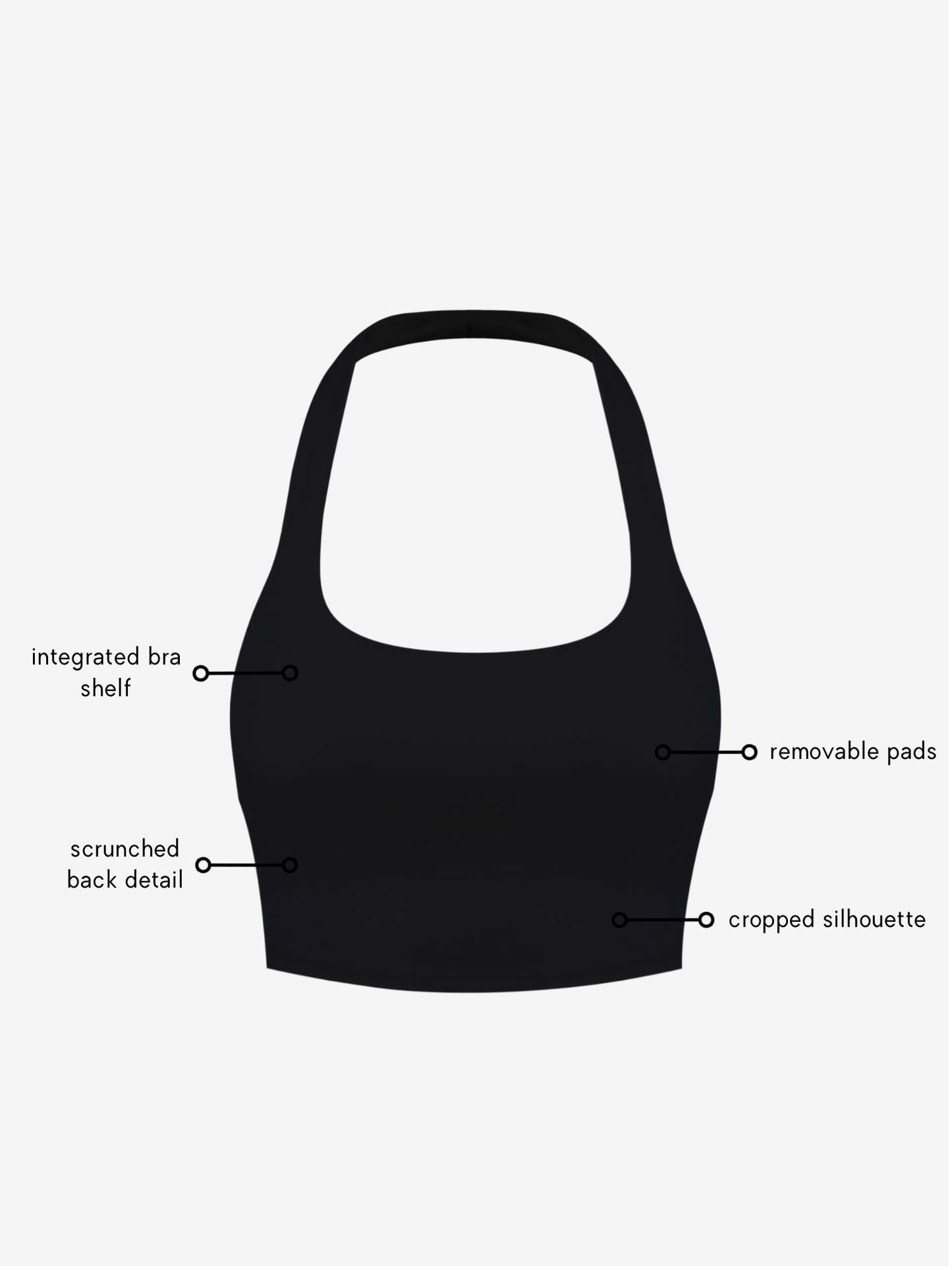 Elisa Halterneck - Black