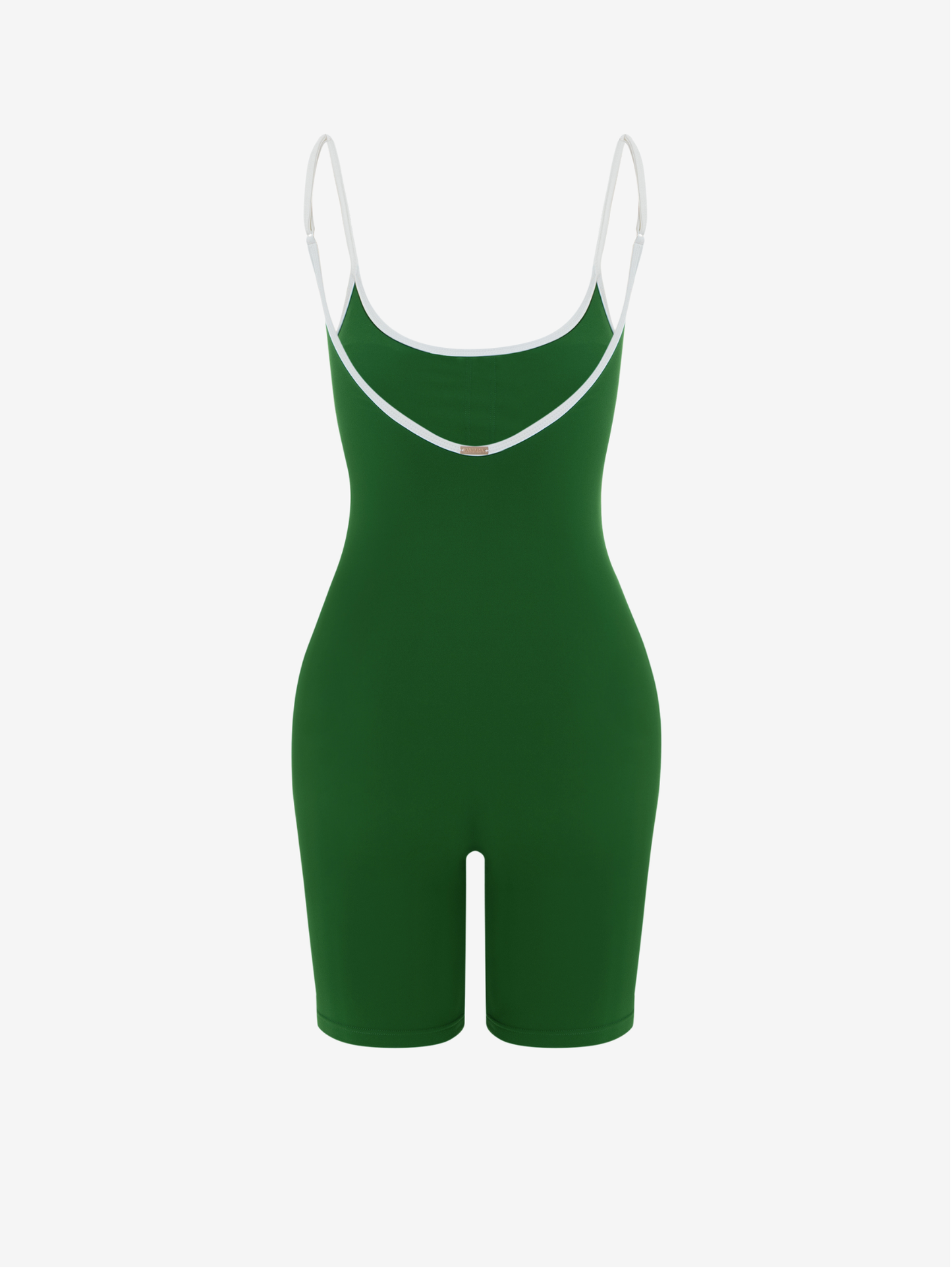 Gia Onesie - Green/White