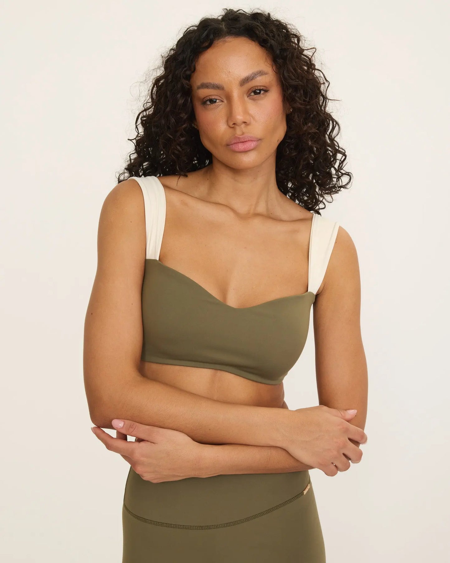 Jaqueline Balconette Bra - Alpine Moss