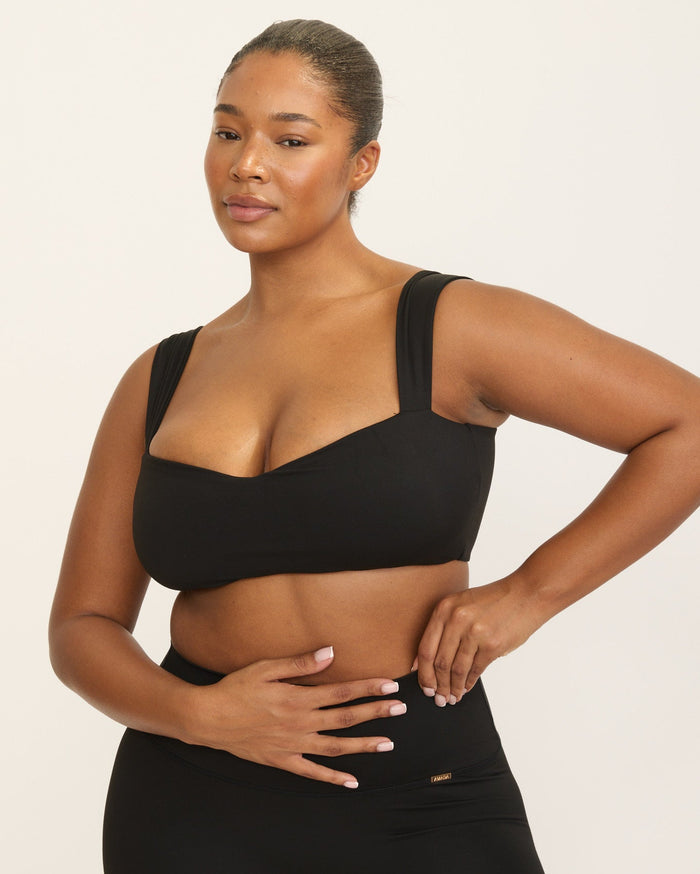 Jaqueline Balconette Bra - Black
