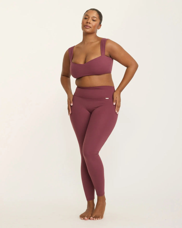 Jaqueline Balconette Bra - Cherry