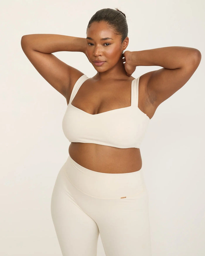 Jaqueline Balconette Bra - Ivory