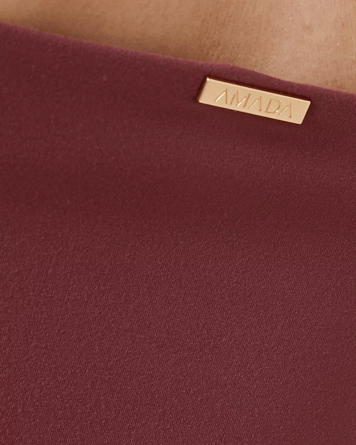 Jaqueline Balconette Bra - Cherry