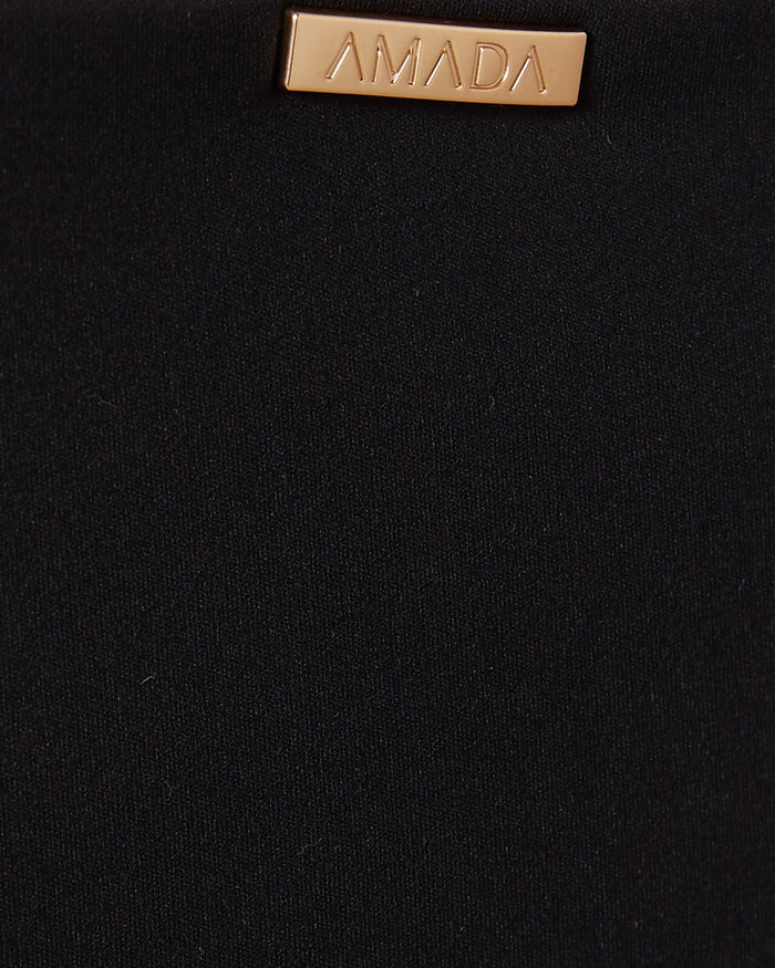 Karolina Boatneck Top - Black