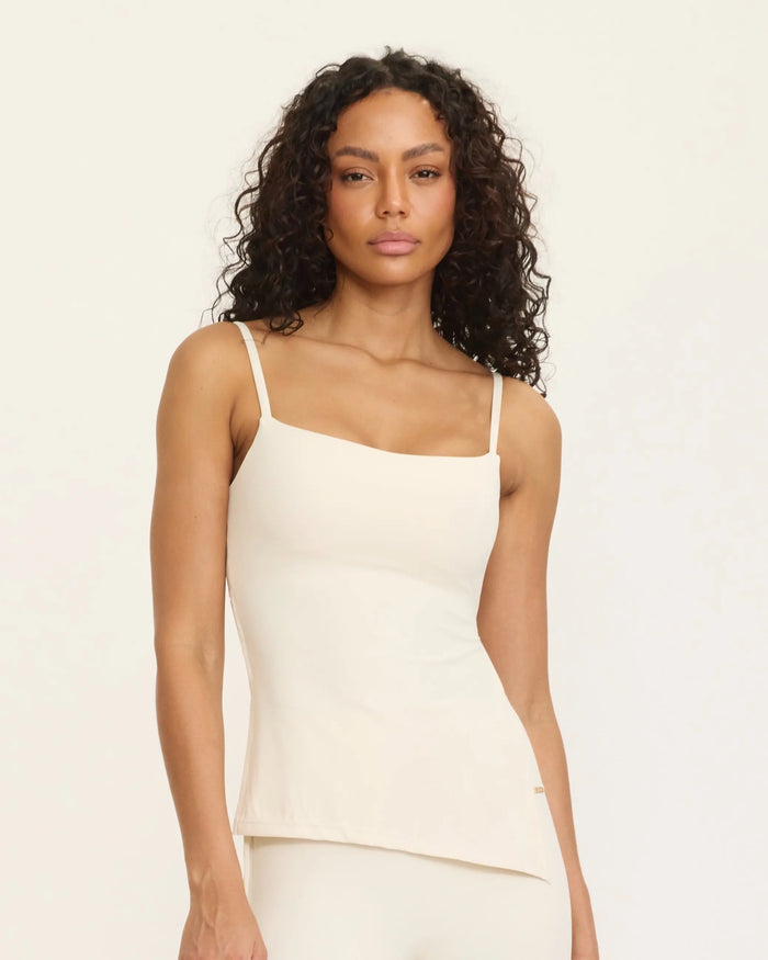 Mira Asymmetric Top - Ivory