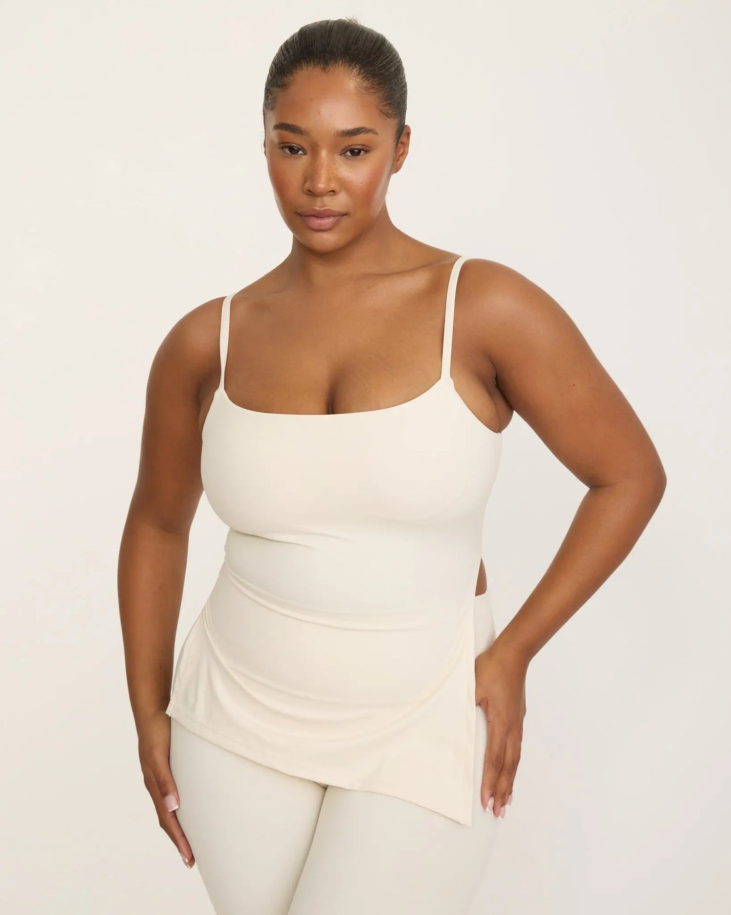 Mira Asymmetric Top - Ivory