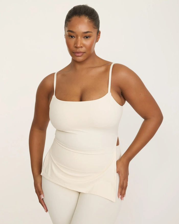 Mira Asymmetric Top - Ivory