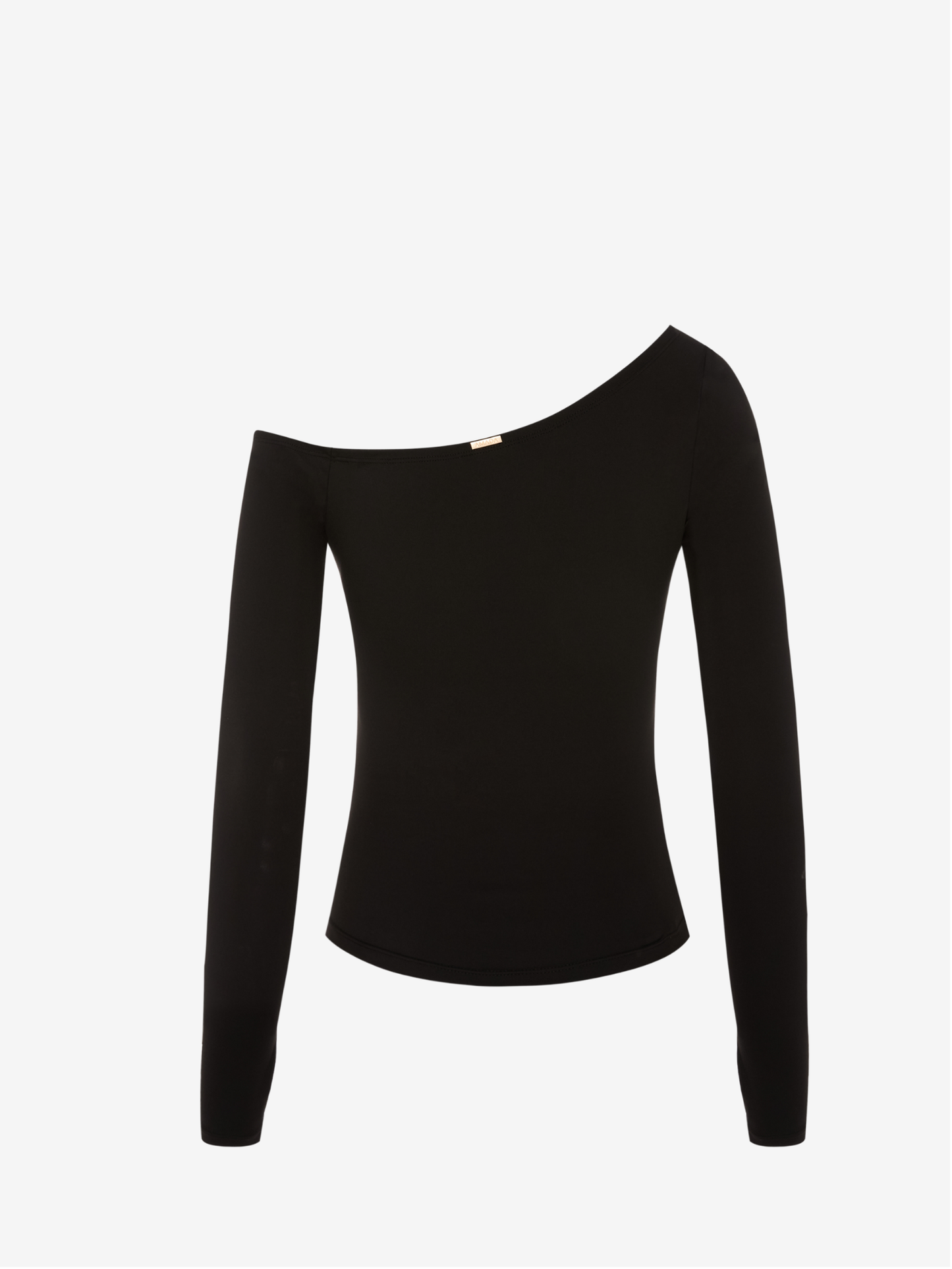 Sabrina Asymmetric Longsleeve - Black