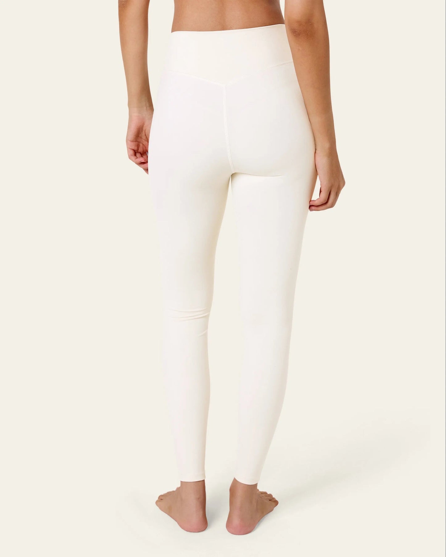 Tanya Wrap Waist Leggings - Ivory