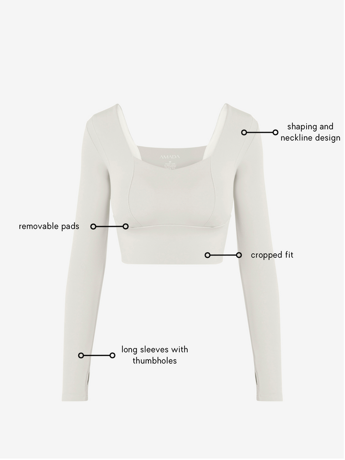 Uela Long Sleeve Top - Ivory